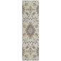 Vespera Ivory Washable Indoor-Outdoor Rug-Outdoor Rugs-LOOMLAN Rugs-2'3" x 7'6"-LOOMLAN