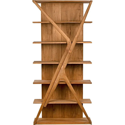 Vetra Teak Wood Bookcase
