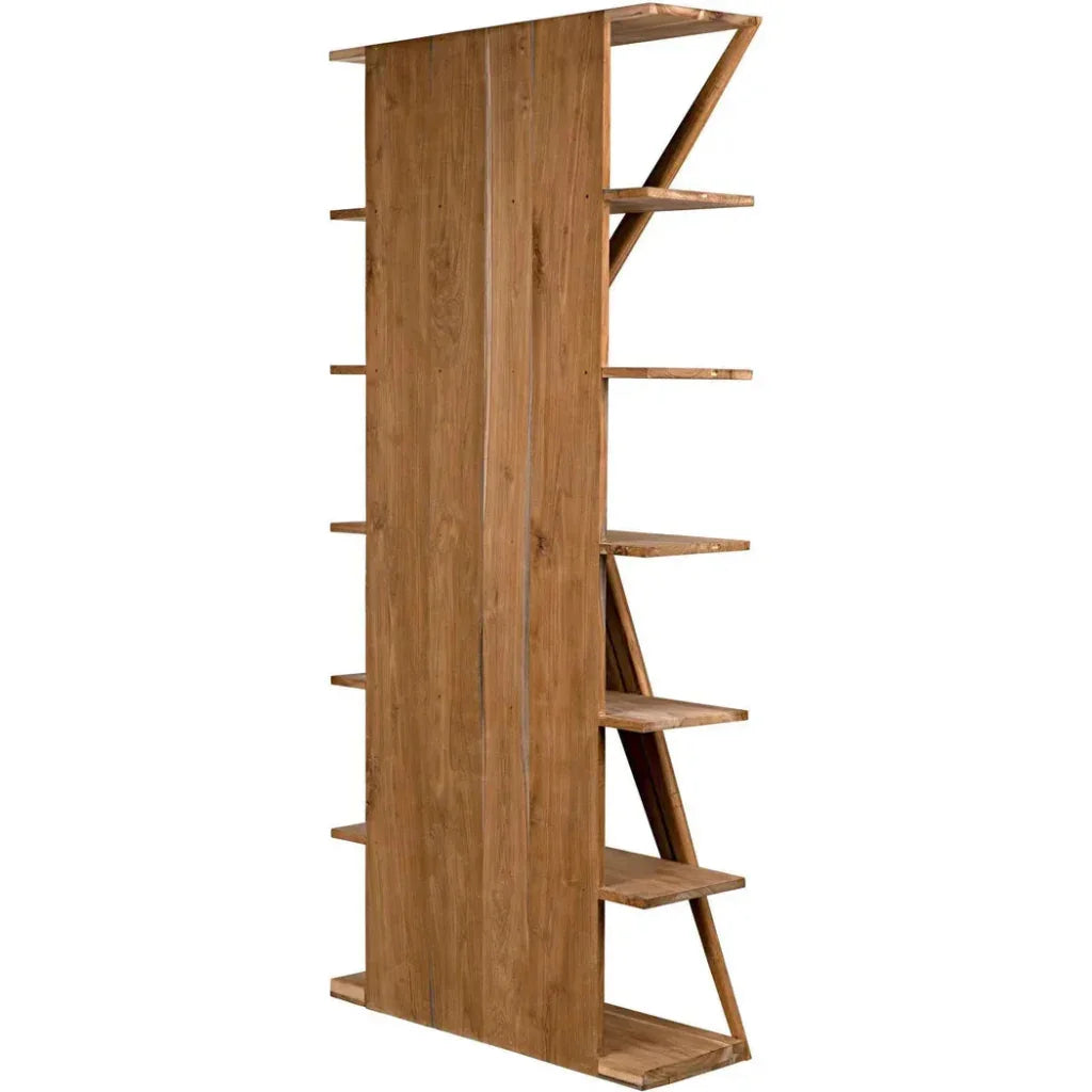 Vetra Teak Wood Bookcase
