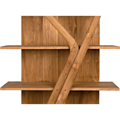 Vetra Teak Wood Bookcase