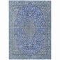 Vexira Blue Washable Indoor - Outdoor Rug - LOOMLAN - LOOMLAN Rugs - Outdoor Rugs