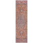 Vexira Orange Washable Indoor - Outdoor Rug - LOOMLAN - LOOMLAN Rugs - Outdoor Rugs