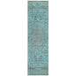 Vexira Teal Washable Indoor - Outdoor Rug - LOOMLAN - LOOMLAN Rugs - Outdoor Rugs