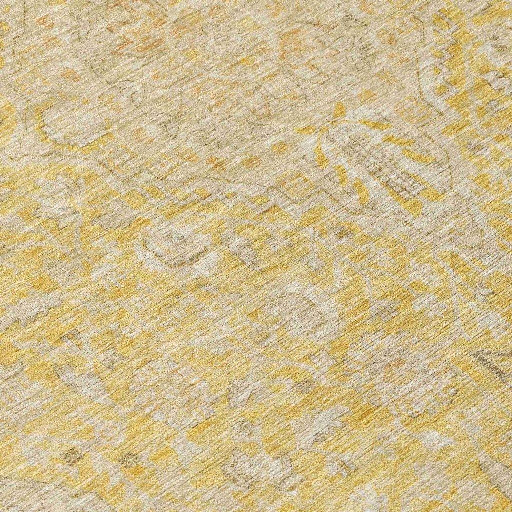 Vexira Wheat Washable Indoor - Outdoor Rug - LOOMLAN - LOOMLAN Rugs - Outdoor Rugs