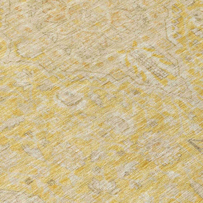 Vexira Wheat Washable Indoor - Outdoor Rug - LOOMLAN - LOOMLAN Rugs - Outdoor Rugs