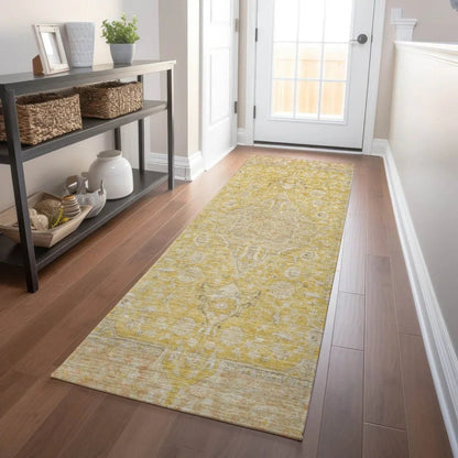 Vexira Wheat Washable Indoor - Outdoor Rug - LOOMLAN - LOOMLAN Rugs - Outdoor Rugs