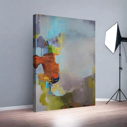 Vibrant Abstract UV Resistant Outdoor Wall Art - LOOMLAN - LOOMLAN - Canvas Art