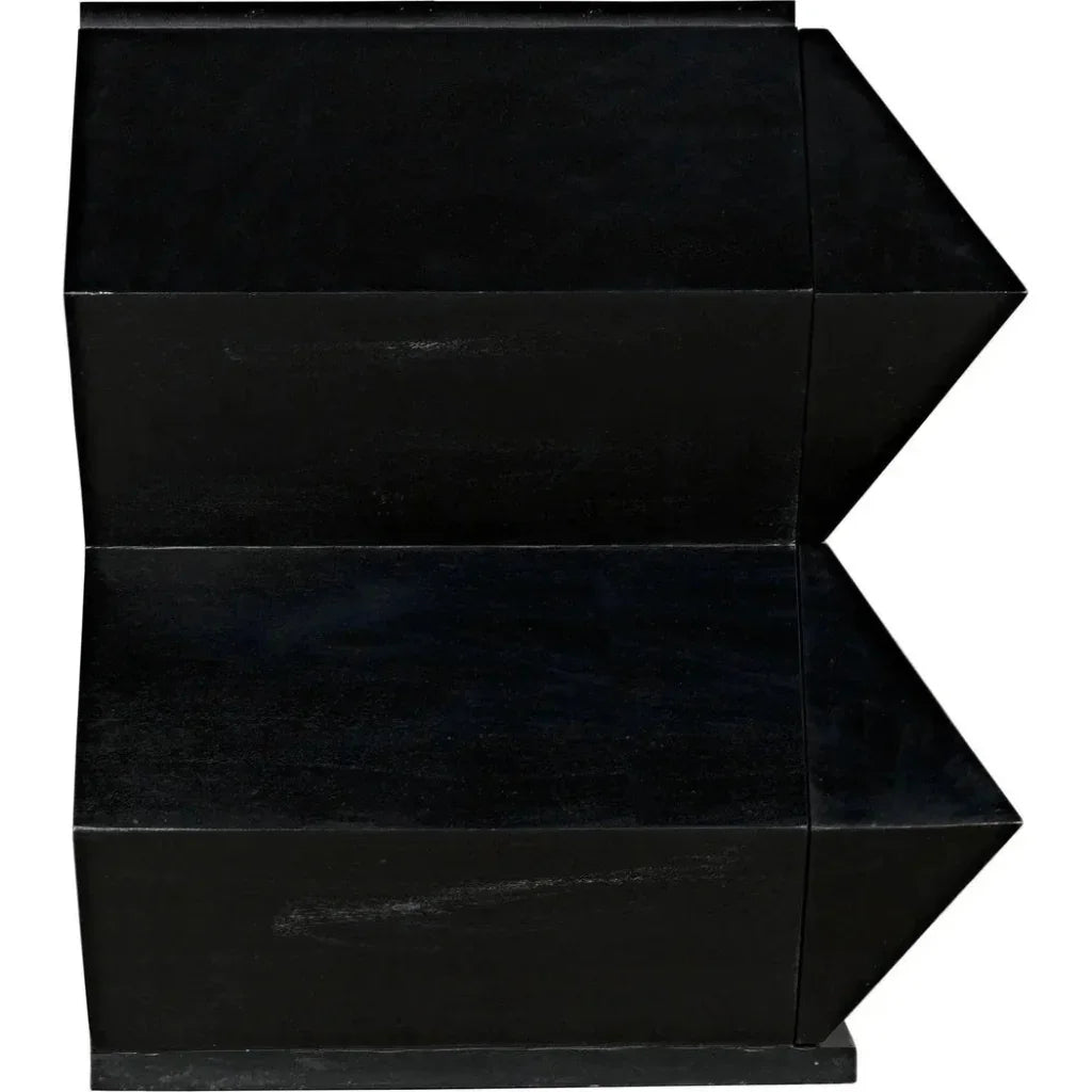 Vico Wood Black Dresser - LOOMLAN - Noir - Dressers