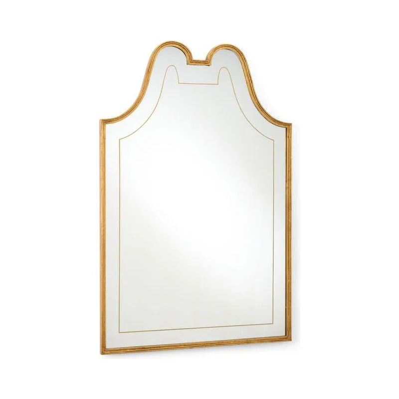 Victoria Hall Metalic Gold Framed Wall Mirror - LOOMLAN - Chelsea House - Wall Mirrors