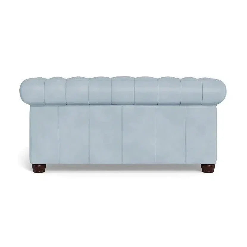 Victoria Leather Chesterfield Loveseat - LOOMLAN - Uptown Sebastian - Sofas & Loveseats