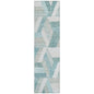 Viella Teal Washable Indoor - Outdoor Rug - LOOMLAN - LOOMLAN Rugs - Outdoor Rugs