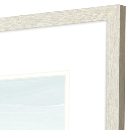 View of the Shore Blue Framed Wall Art 2PC