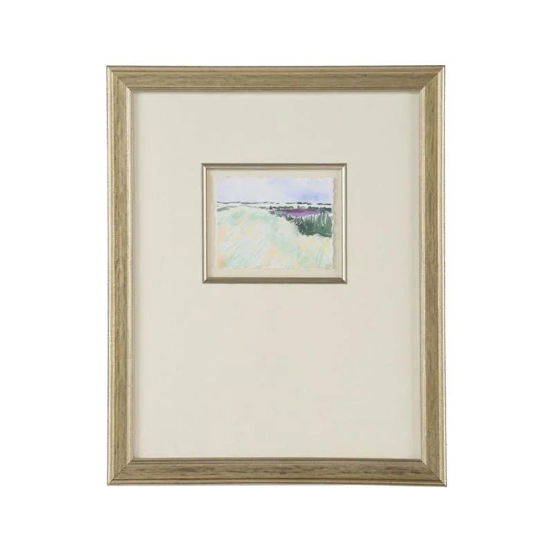Views Of South France Silver Leaf Framed Artwork-Framed Wall Art-Chelsea House-South France III-LOOMLAN
