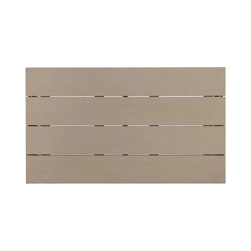 Viga Wooden Outdoor Rectangular Coffee Table-Outdoor Coffee Tables-SUNPAN-LOOMLAN