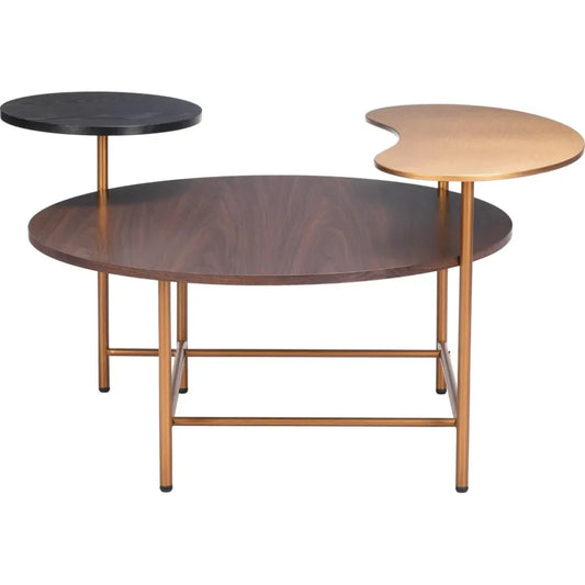 Viken Coffee Table Multicolor - LOOMLAN - Zuo Modern - Coffee Tables