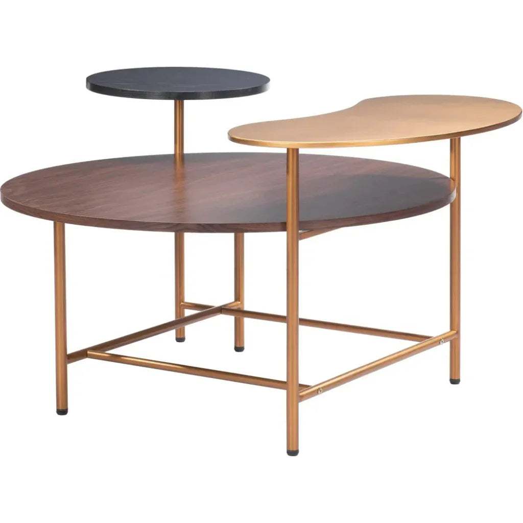 Viken Coffee Table Multicolor - LOOMLAN - Zuo Modern - Coffee Tables