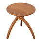 Vikram Wooden Round Side Table - LOOMLAN - Noir - Side Tables