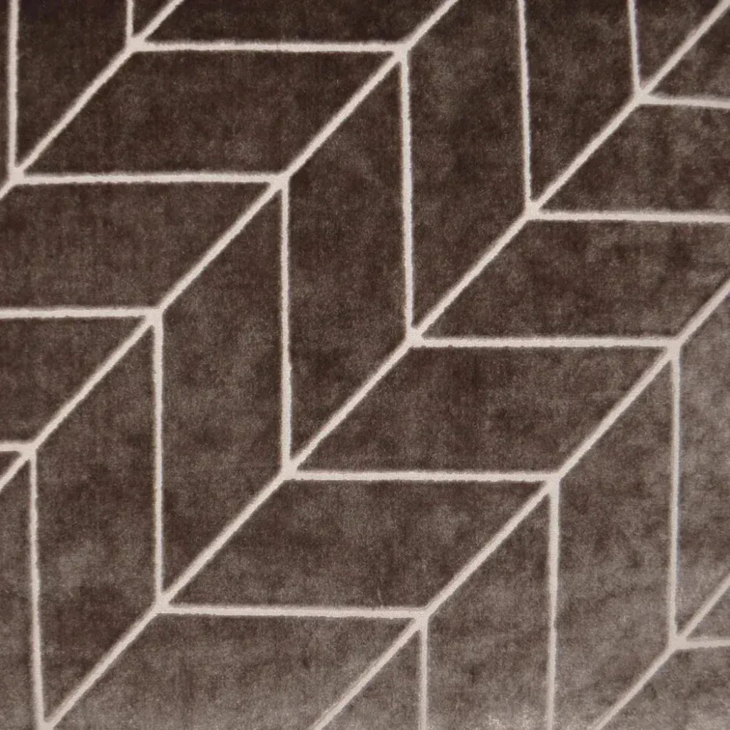 Villa Mocha Brown Throw Pillow With Insert - LOOMLAN - D.V. Kap - Throw Pillows