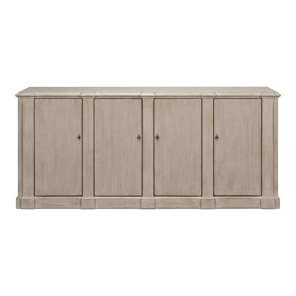 Villefranche Sideboard Stone Grey - LOOMLAN - Sarreid - Sideboards