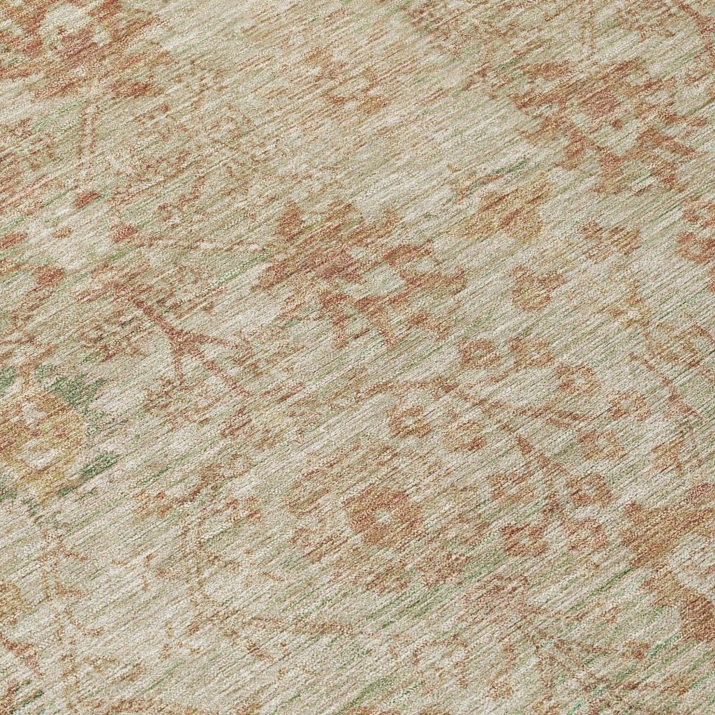 Vilnius Beige Washable Indoor-Outdoor Rug-Outdoor Rugs-LOOMLAN Rugs-LOOMLAN