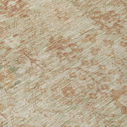 Vilnius Beige Washable Indoor-Outdoor Rug-Outdoor Rugs-LOOMLAN Rugs-LOOMLAN