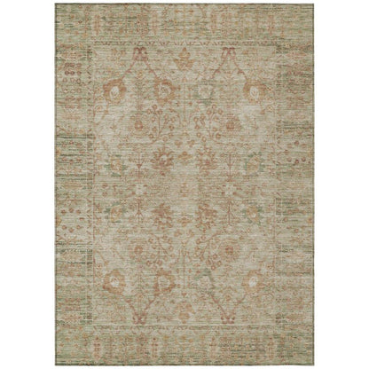 Vilnius Beige Washable Indoor-Outdoor Rug-Outdoor Rugs-LOOMLAN Rugs-2'6" x 3'10"-LOOMLAN