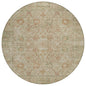 Vilnius Beige Washable Indoor-Outdoor Rug-Outdoor Rugs-LOOMLAN Rugs-8' x 8'-LOOMLAN