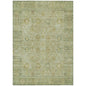Vilnius Green Washable Indoor-Outdoor Rug-Outdoor Rugs-LOOMLAN Rugs-2'6" x 3'10"-LOOMLAN
