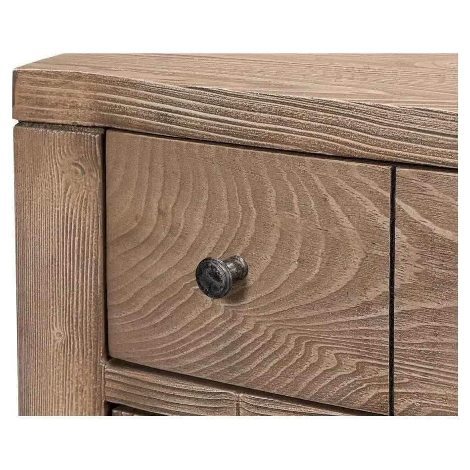 Vineyards Door Chest Solid Wood - LOOMLAN - Sarreid - Chests