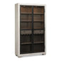 Vineyards Home Bar Cabinet Lights, Metal Doors-Home Bar Cabinets-Sarreid-LOOMLAN