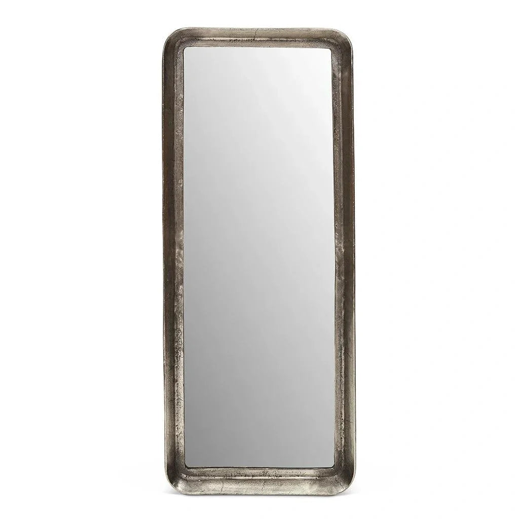 Vinod Reclaimed Aluminum Wall Mirror - LOOMLAN - Urbia - Wall Mirrors