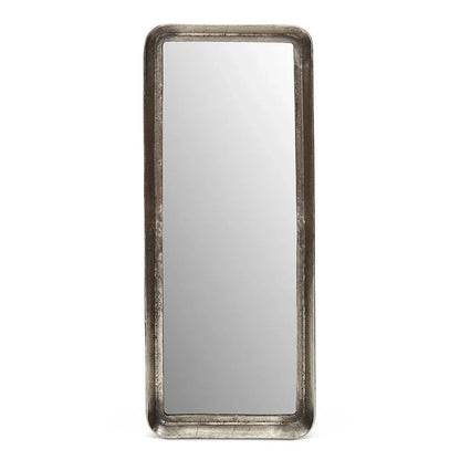 Vinod Reclaimed Aluminum Wall Mirror - LOOMLAN - Urbia - Wall Mirrors