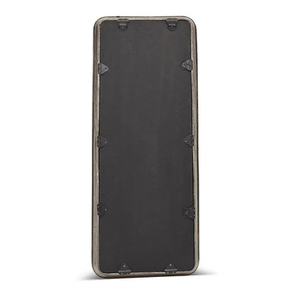 Vinod Reclaimed Aluminum Wall Mirror - LOOMLAN - Urbia - Wall Mirrors