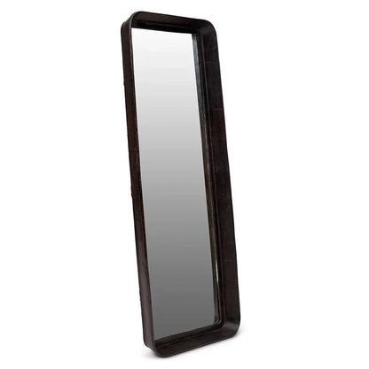 Vinod Reclaimed Aluminum Wall Mirror - LOOMLAN - Urbia - Wall Mirrors