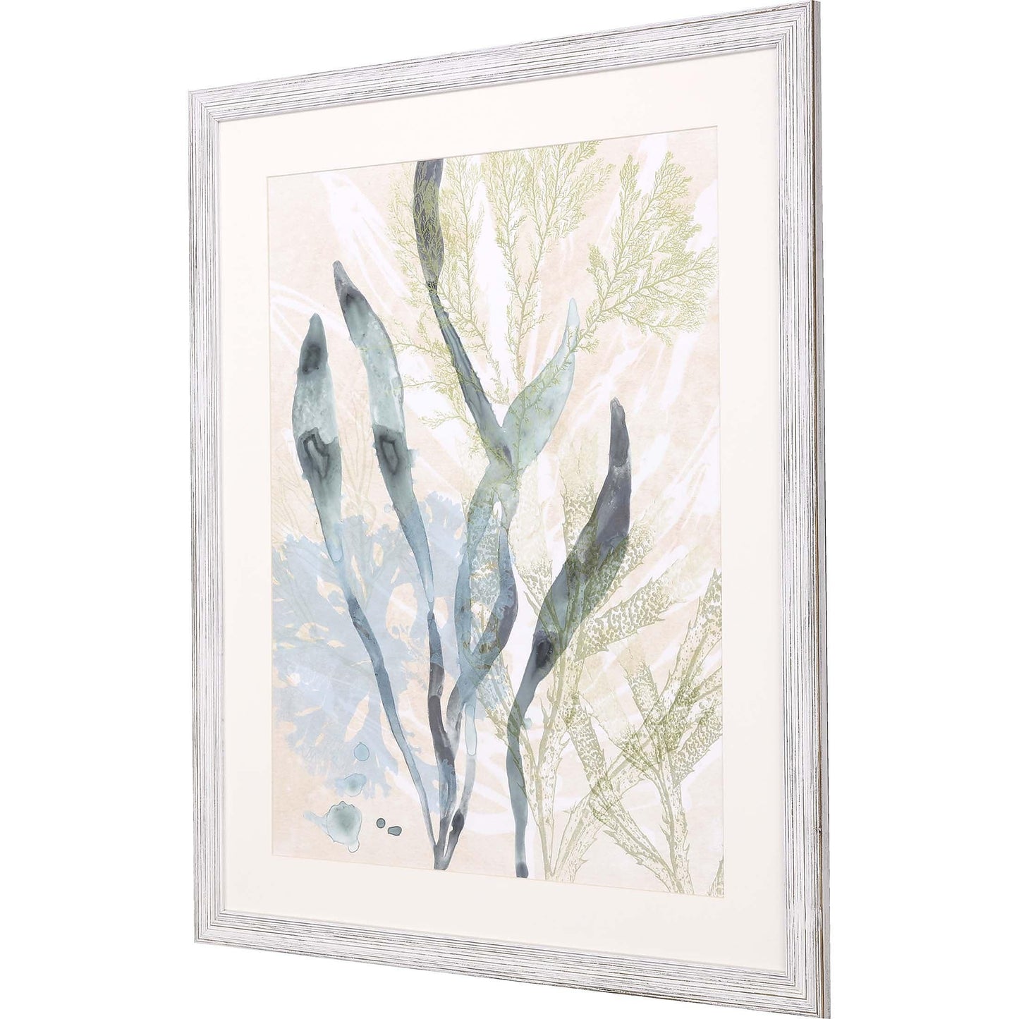 Vintage Ocean Jewels Wood Framed Wall Art