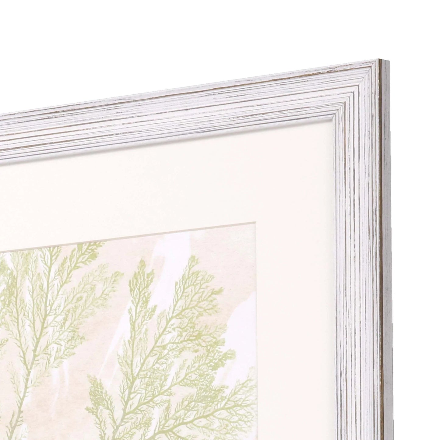 Vintage Ocean Jewels Wood Framed Wall Art