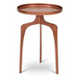 Vinya Reclaimed Aluminum Round End Table - LOOMLAN - Urbia - Side Tables