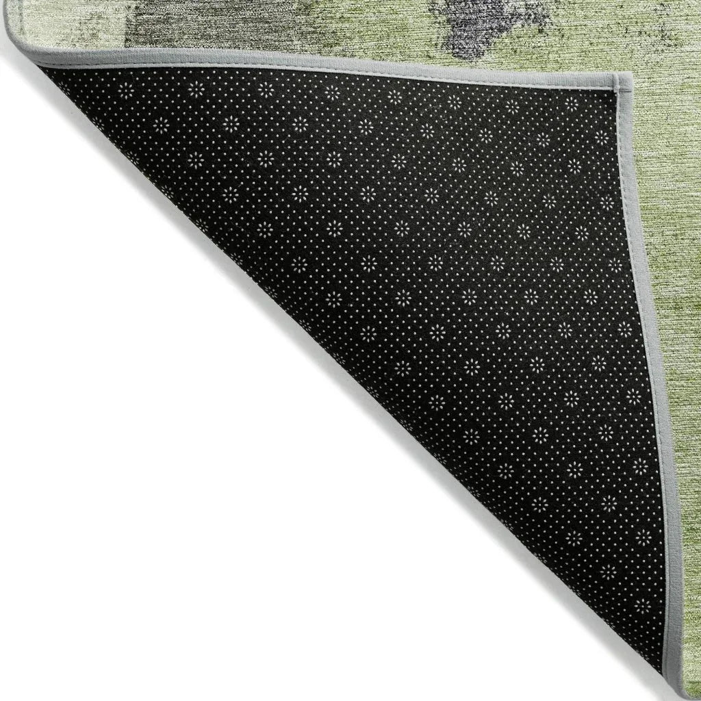 Vionna Fern Washable Indoor-Outdoor Rug-Outdoor Rugs-LOOMLAN Rugs-LOOMLAN