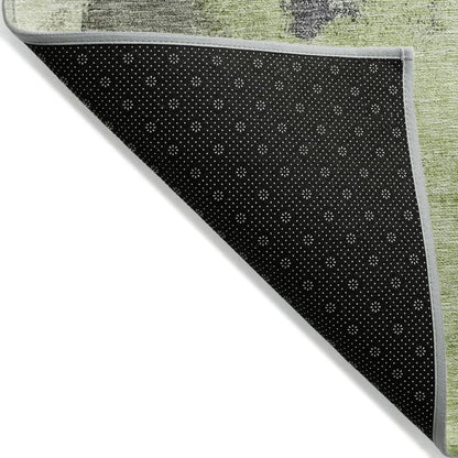 Vionna Fern Washable Indoor-Outdoor Rug-Outdoor Rugs-LOOMLAN Rugs-LOOMLAN