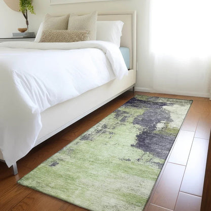 Vionna Fern Washable Indoor-Outdoor Rug-Outdoor Rugs-LOOMLAN Rugs-LOOMLAN