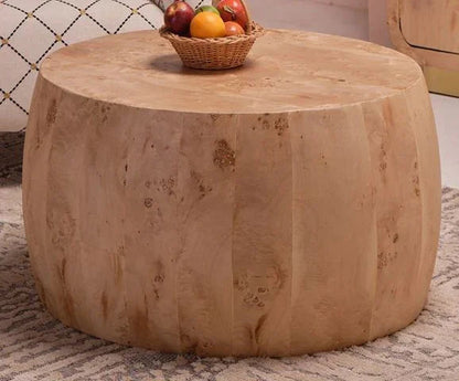 Vireth Wooden Round Coffee Table