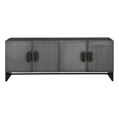 Viserys Sideboard Black Terrazzo Marble Handles - LOOMLAN - SUNPAN - Sideboards