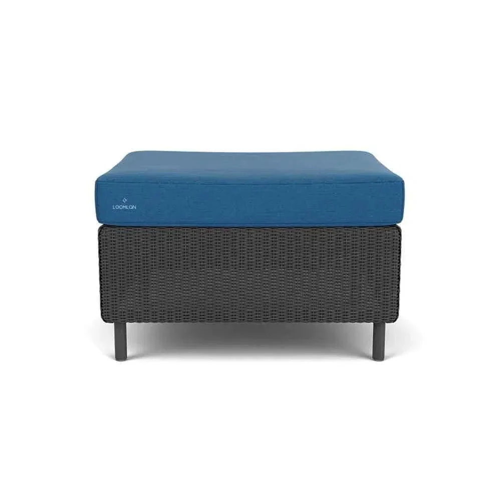 Visions Ottoman Premium Wicker Furniture Lloyd Flanders-Outdoor Ottomans-Lloyd Flanders-LOOMLAN