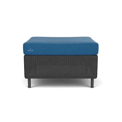Visions Ottoman Premium Wicker Furniture Lloyd Flanders-Outdoor Ottomans-Lloyd Flanders-LOOMLAN
