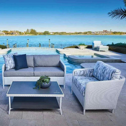 Visions Sofa Premium Wicker Furniture Lloyd Flanders - LOOMLAN - Lloyd Flanders - Outdoor Sofas & Loveseats