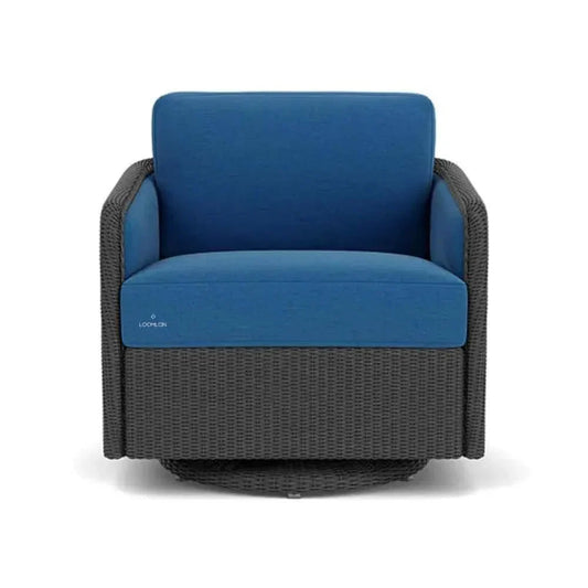 Visions Swivel Glider Lounge Chair-Outdoor Lounge Chairs-Lloyd Flanders-LOOMLAN