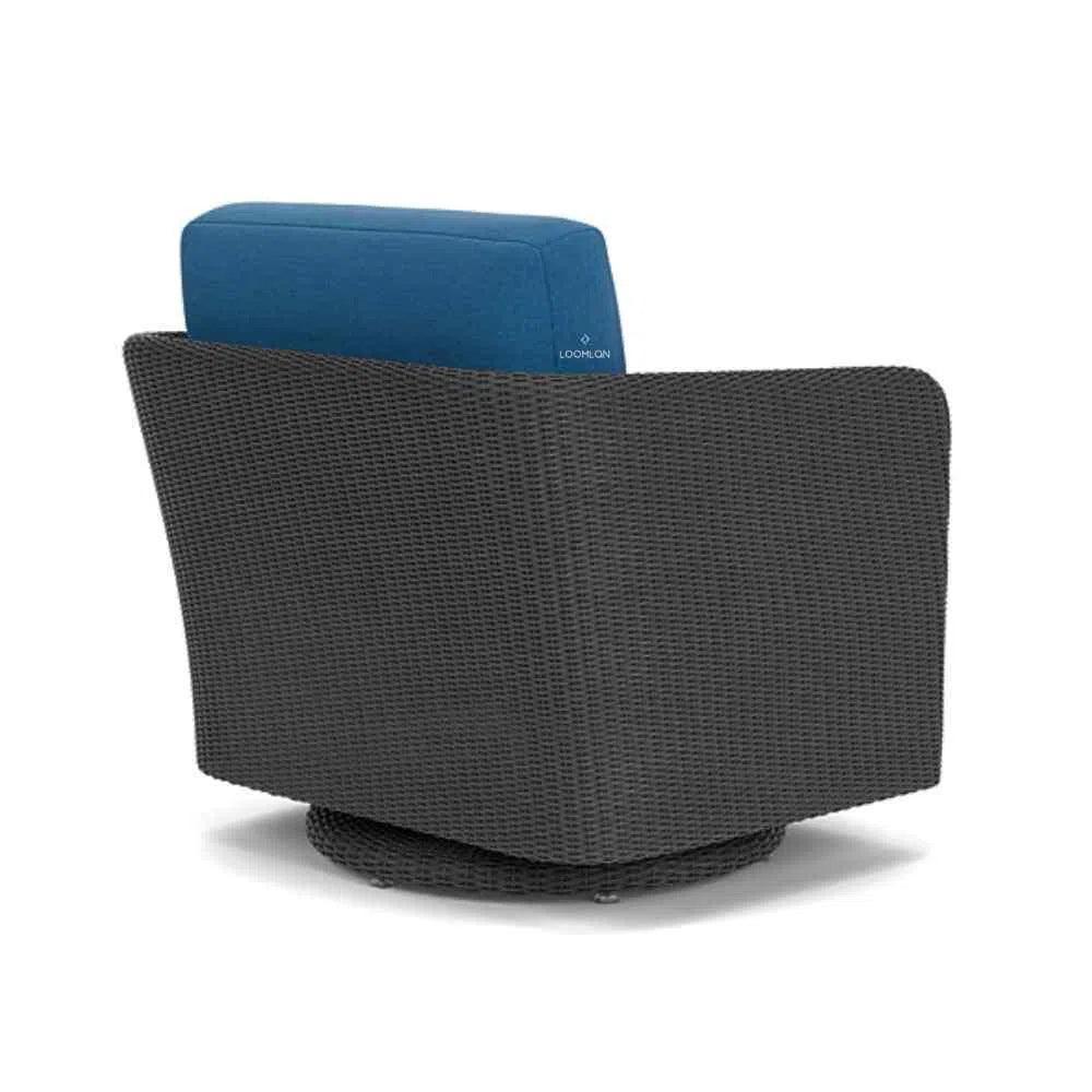 Visions Swivel Glider Lounge Chair-Outdoor Lounge Chairs-Lloyd Flanders-LOOMLAN