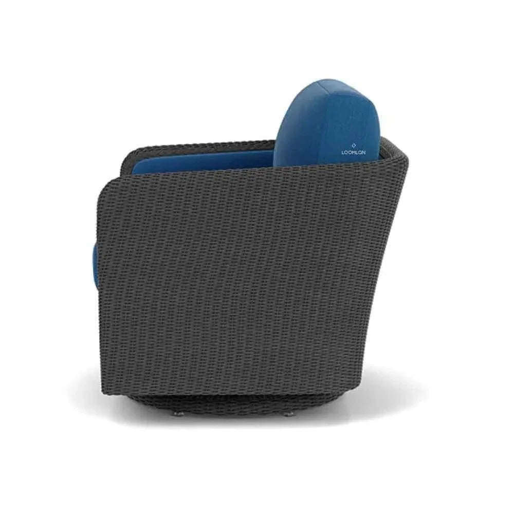Visions Swivel Glider Lounge Chair-Outdoor Lounge Chairs-Lloyd Flanders-LOOMLAN