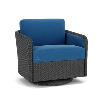 Visions Swivel Glider Lounge Chair-Outdoor Lounge Chairs-Lloyd Flanders-LOOMLAN