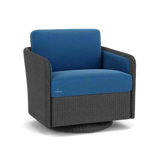 Visions Swivel Glider Lounge Chair-Outdoor Lounge Chairs-Lloyd Flanders-LOOMLAN